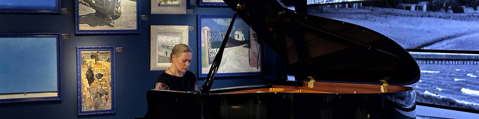 Музичний діалог крізь кордони: Віоліна Петриченко виступила у  ZAG Gallery